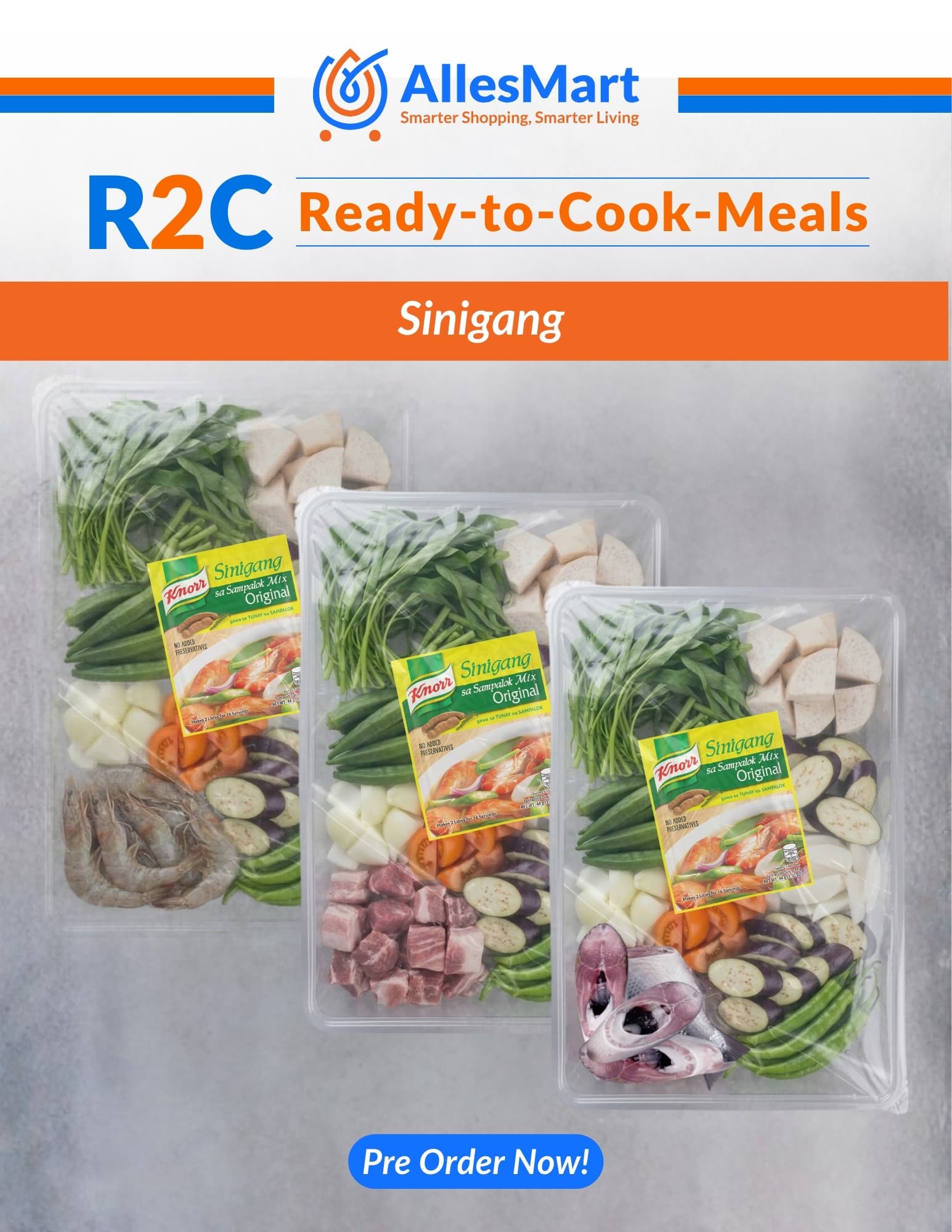 Healthy Ready-To-Cook Meals